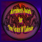 Kerridwen's Award for The Grace Of Taliesin